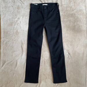 Levi’s  724 High Rise Straight Black